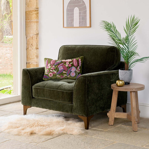 Hartpury Armchair in Green