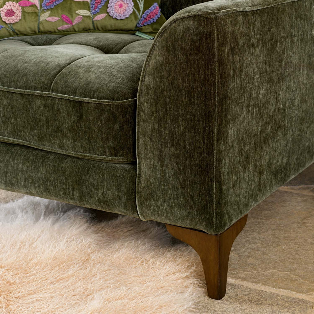 Hartpury Armchair in Green