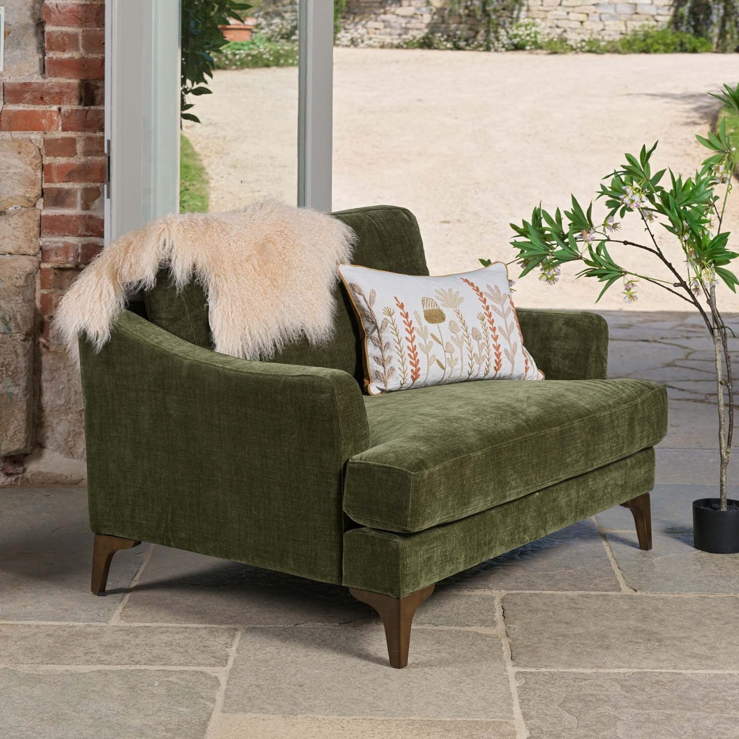 Willow Snuggler in Olive Green