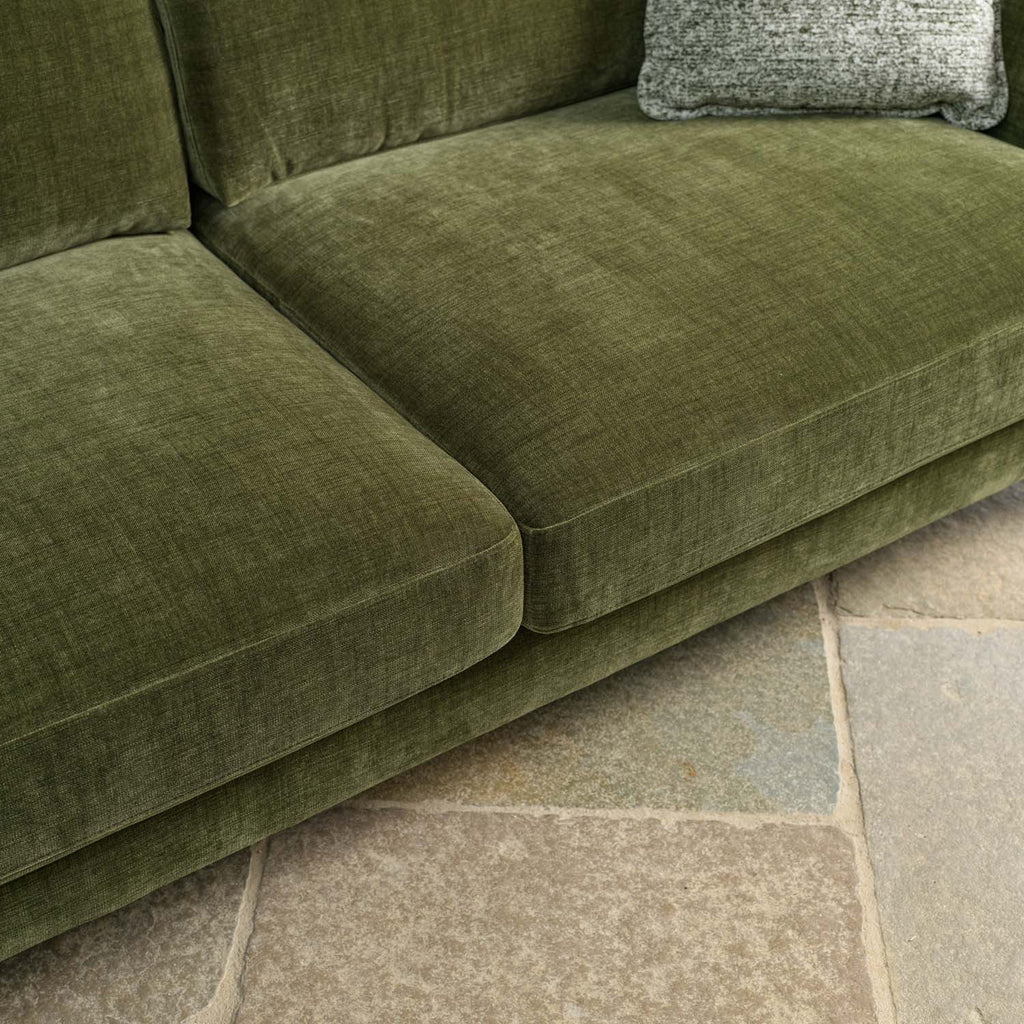 Willow 3 Seater Sofa in Olive Green