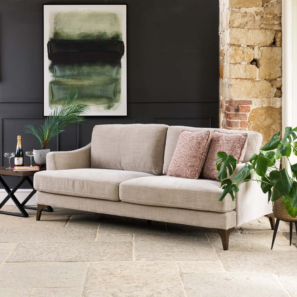 Willow 3 Seater Sofa in Mushroom