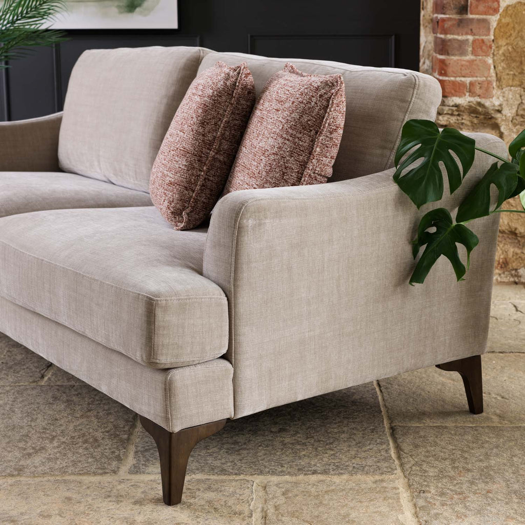Willow 3 Seater Sofa in Mushroom