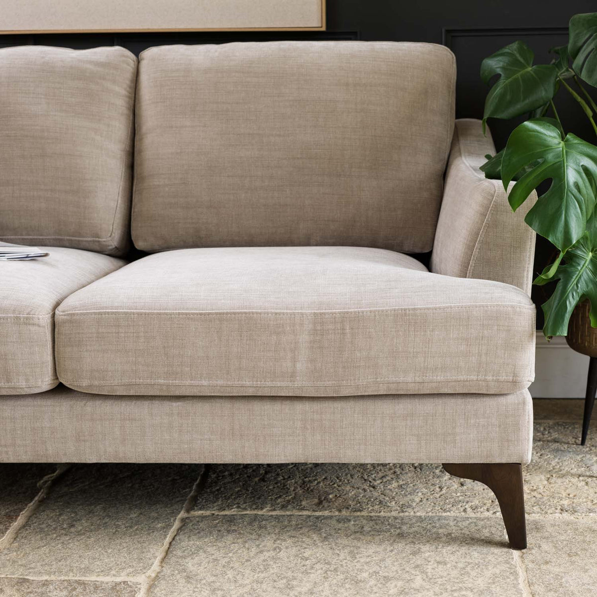 Willow 2 Seater Loveseat in Mushroom