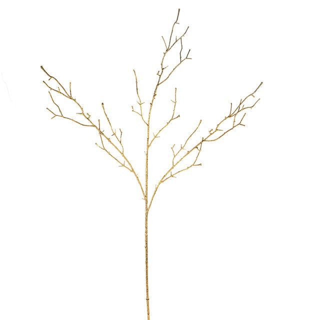 Twiggy Branch Gold 80cm