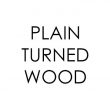 Plain Turned Wood