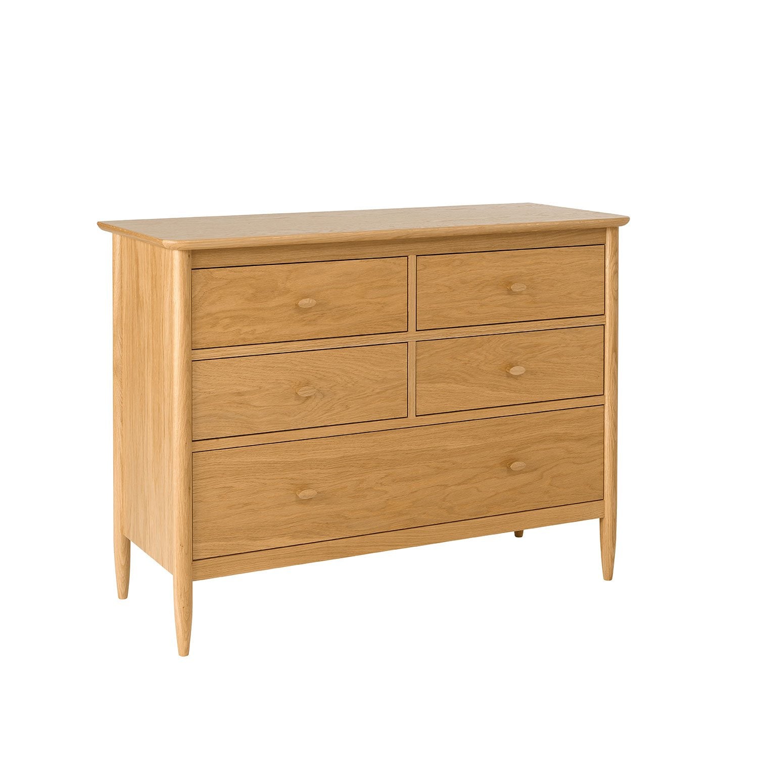 Ercol 2683 Teramo 5 Drawer Wide Chest
