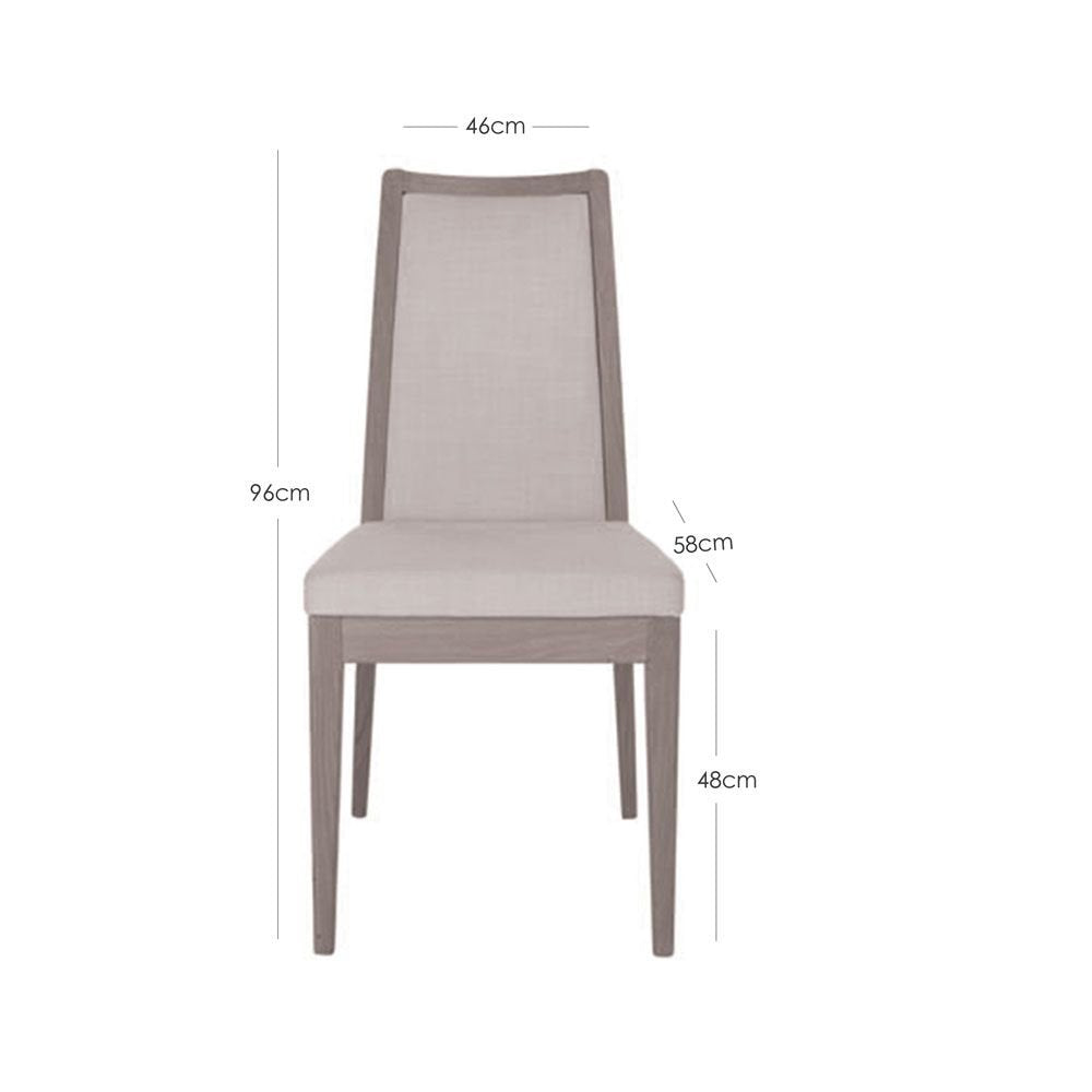 Ercol 2644 Romana Padded Back Dining Chair