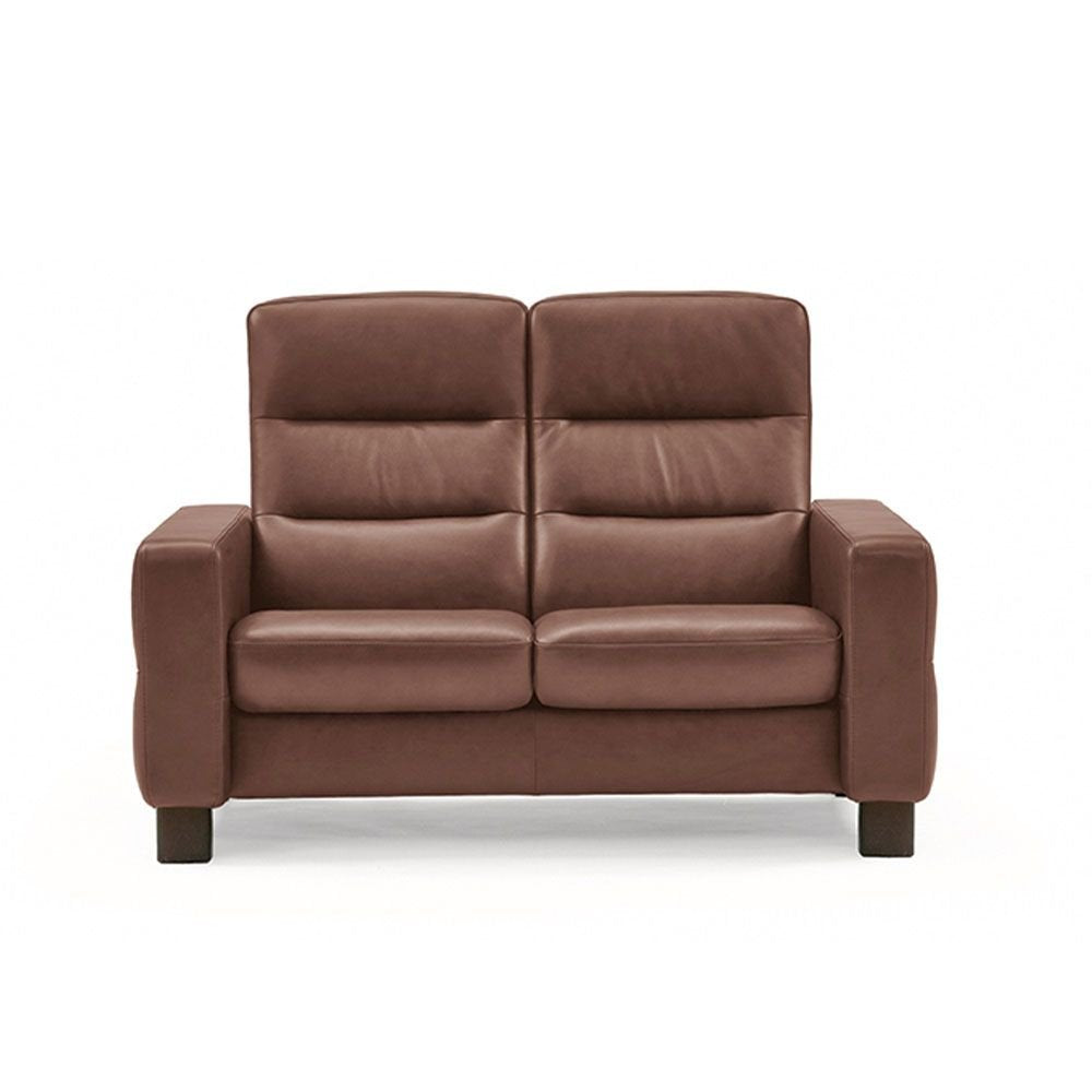 Stressless Wave High Back 2 Seater Sofa Cori Leather