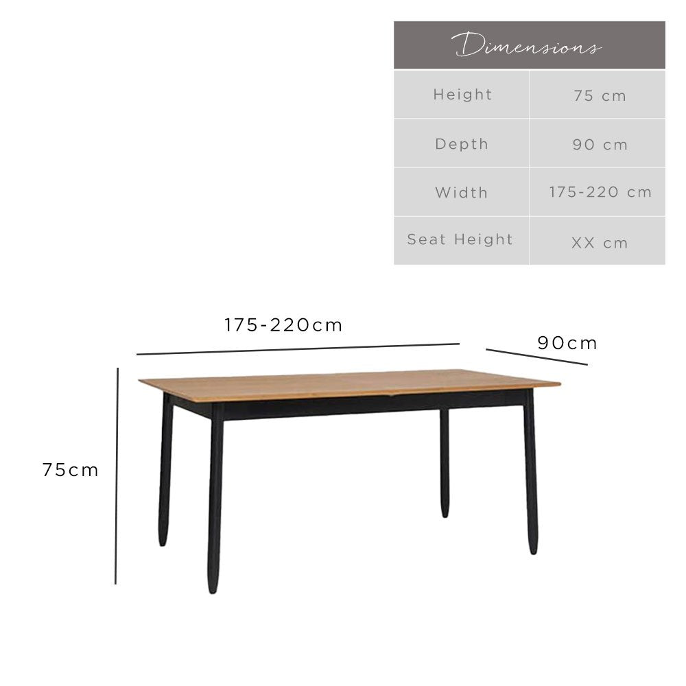 Ercol Monza Medium Extendable Dining Table