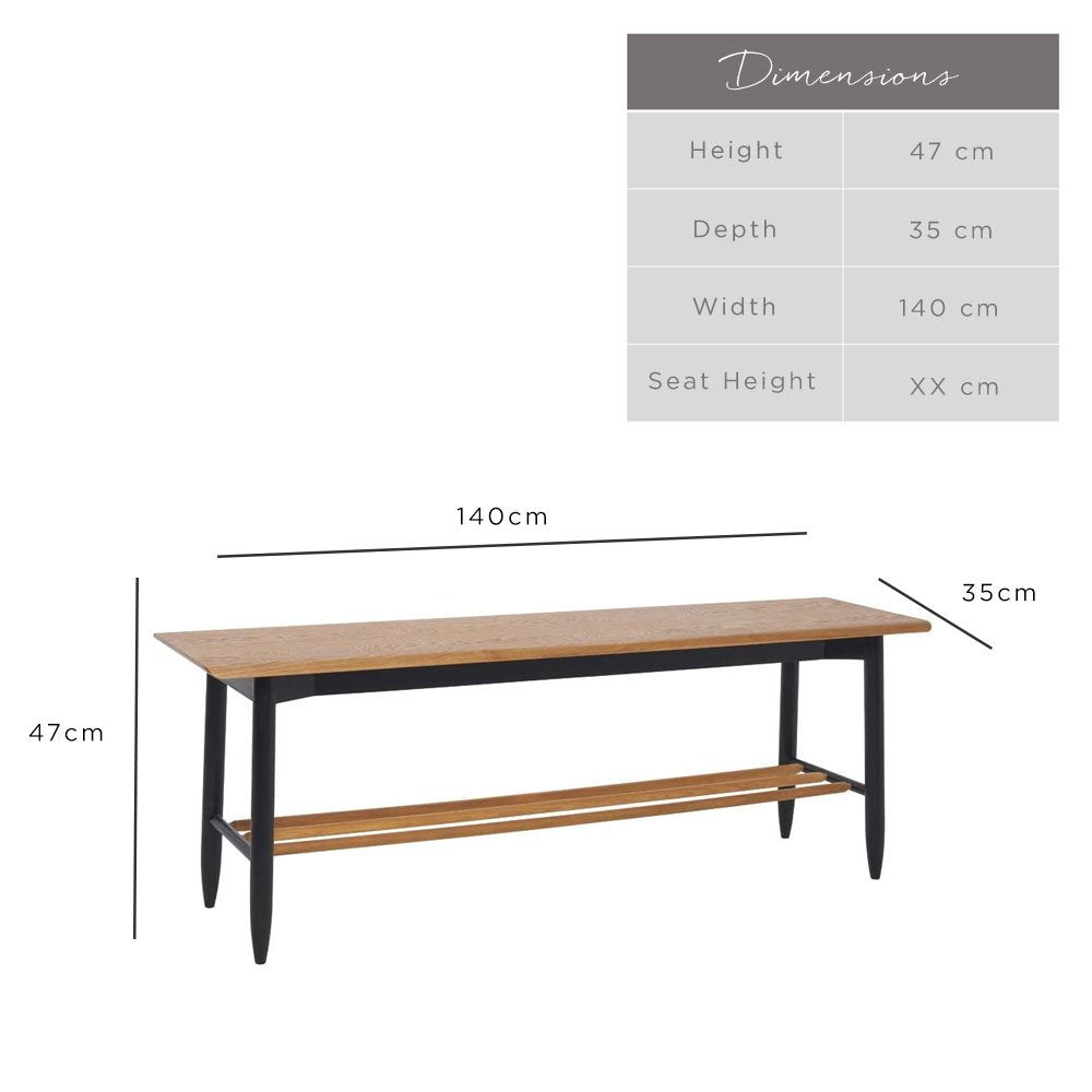 Ercol Monza Bench