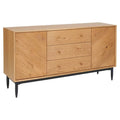 Monza Large Sideboard - PO/BK
