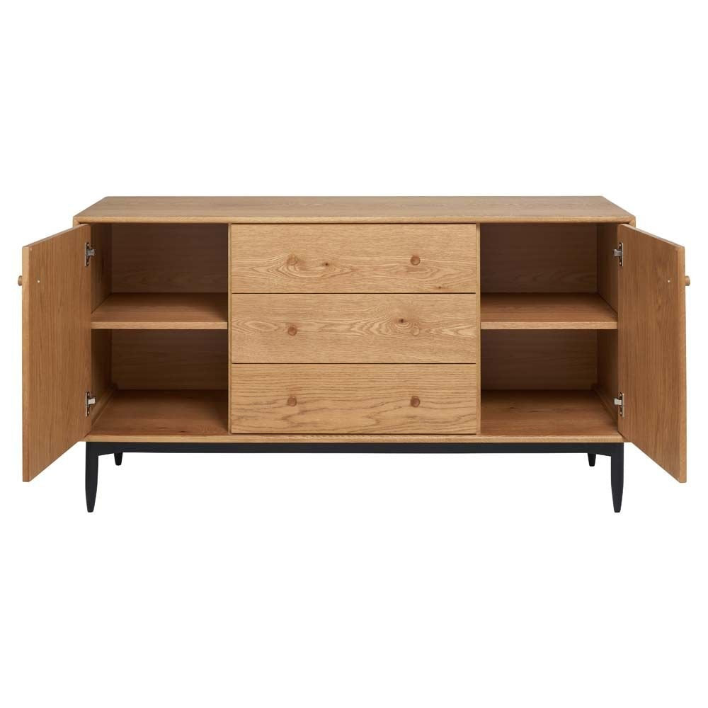 Monza Large Sideboard - PO/BK
