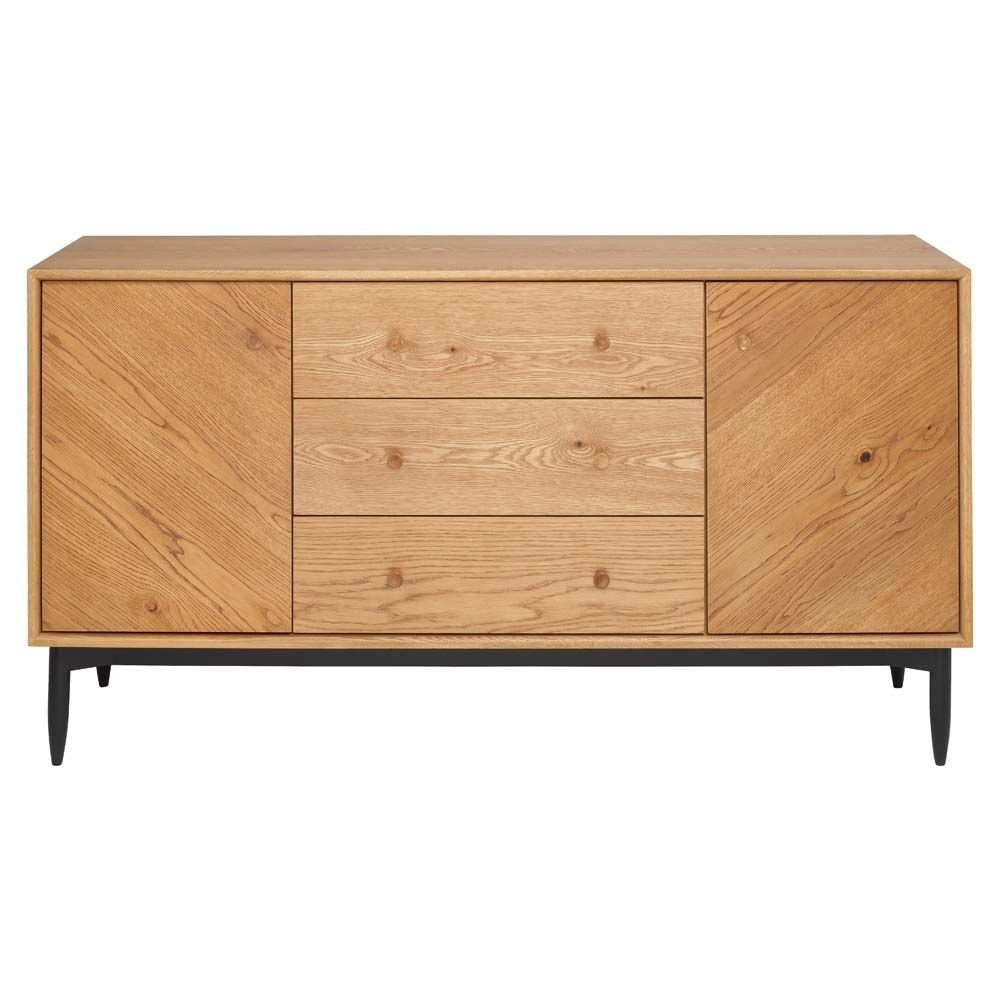 Monza Large Sideboard - PO/BK