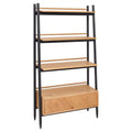 Monza Open Shelving - PO/BK