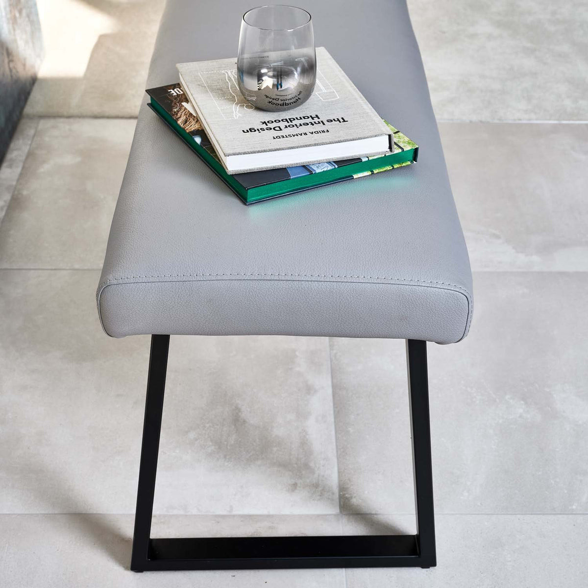 Paulo Dining Bench - Grey
