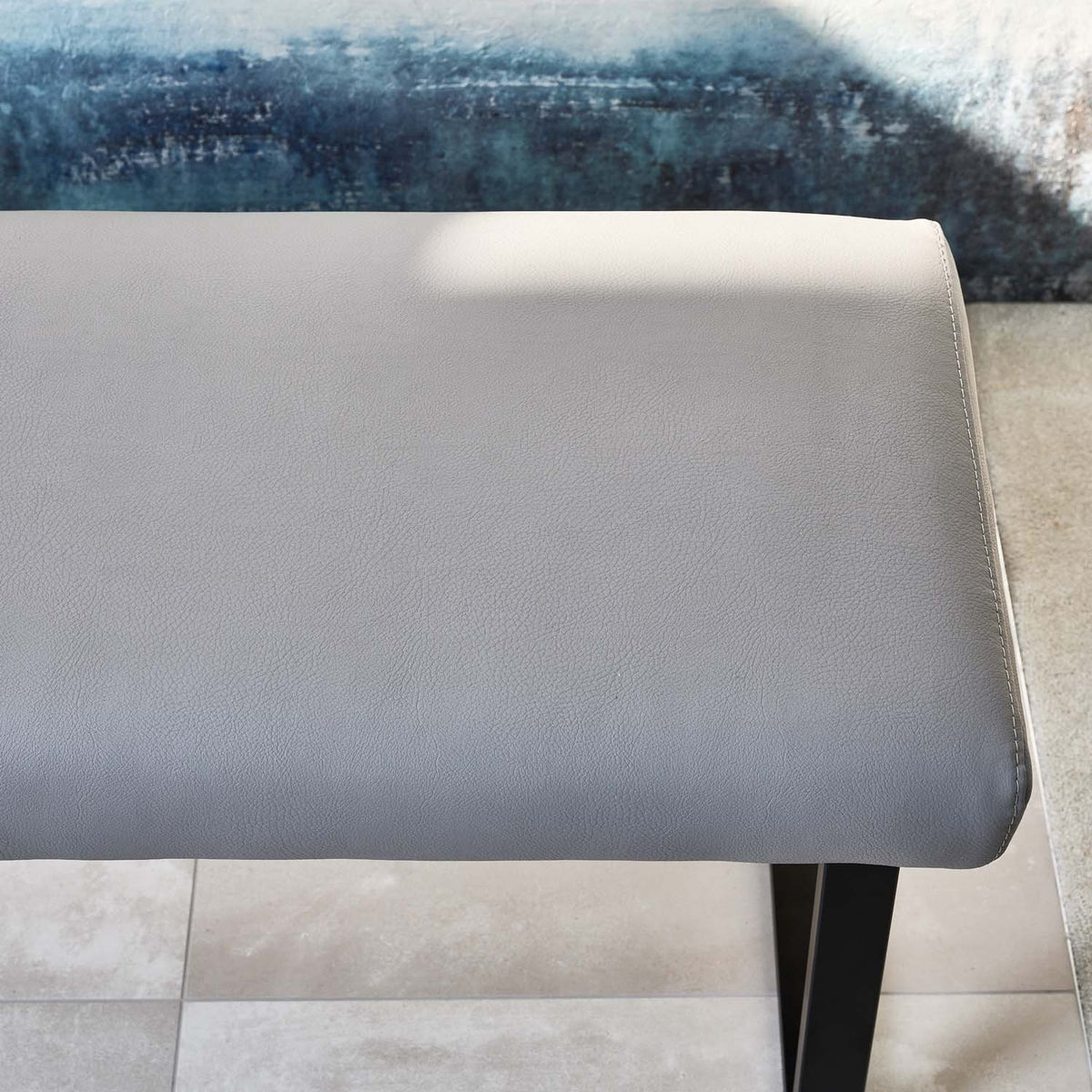 Paulo Dining Bench - Grey