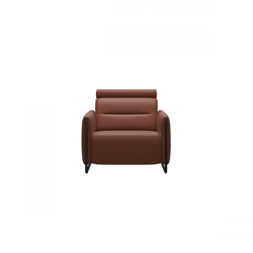 Stressless Emily Armchair Steel Arm - Paloma/Cori Leather