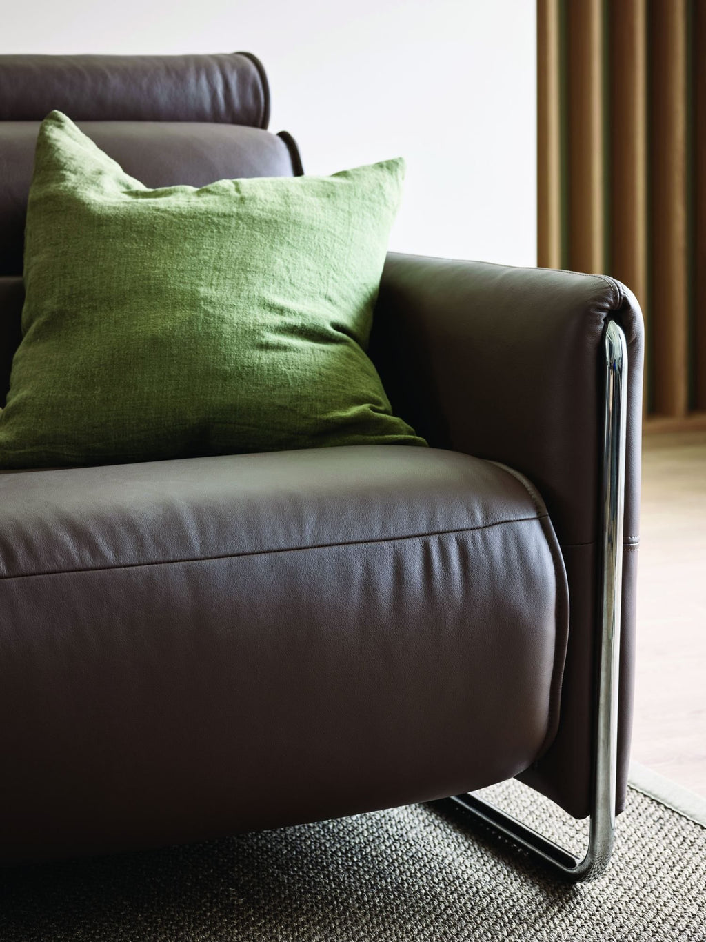 Stressless Emily Armchair Steel Arm - Paloma/Cori Leather