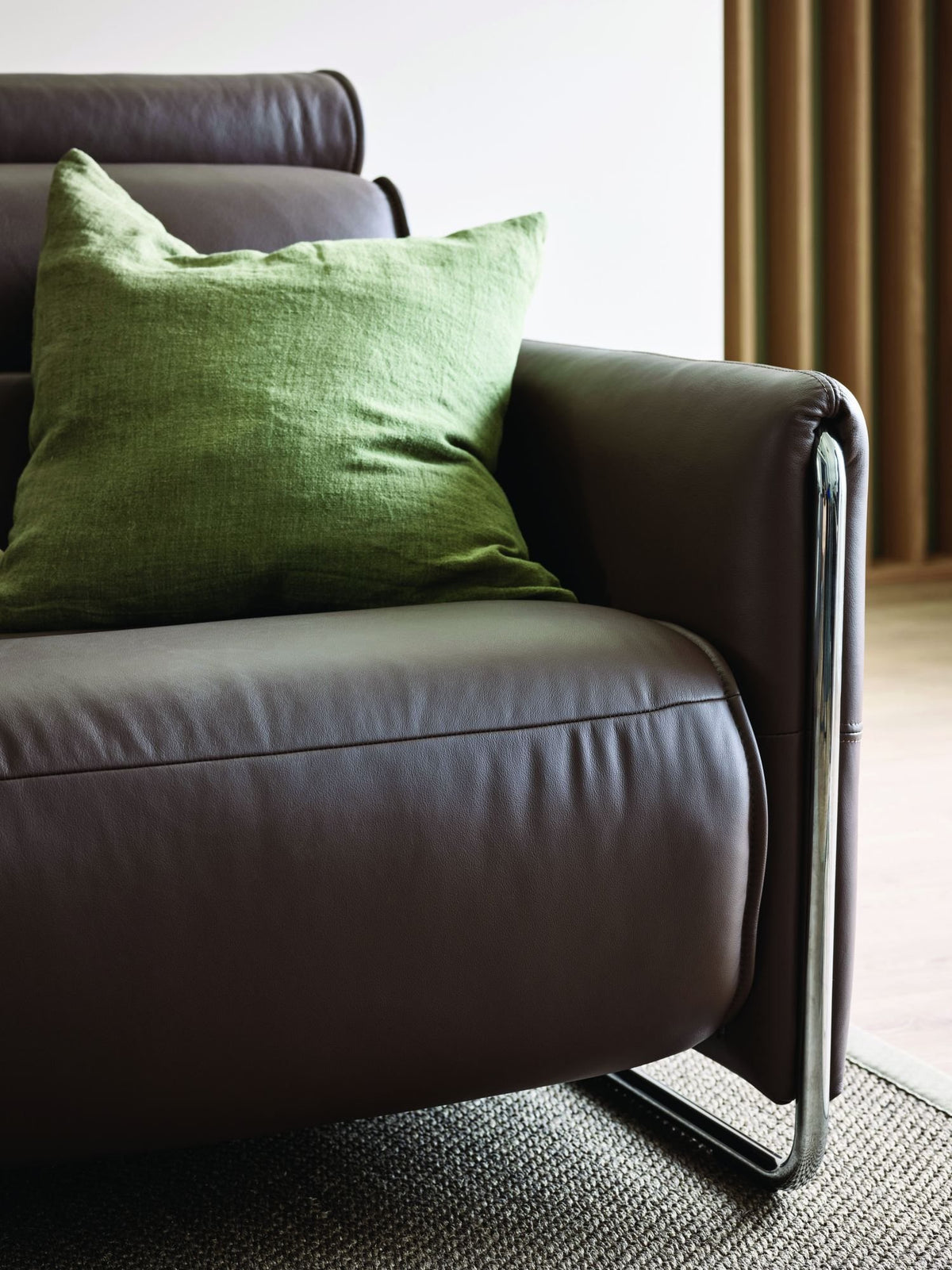 Stressless Emily Armchair Steel Arm - Paloma/Cori Leather