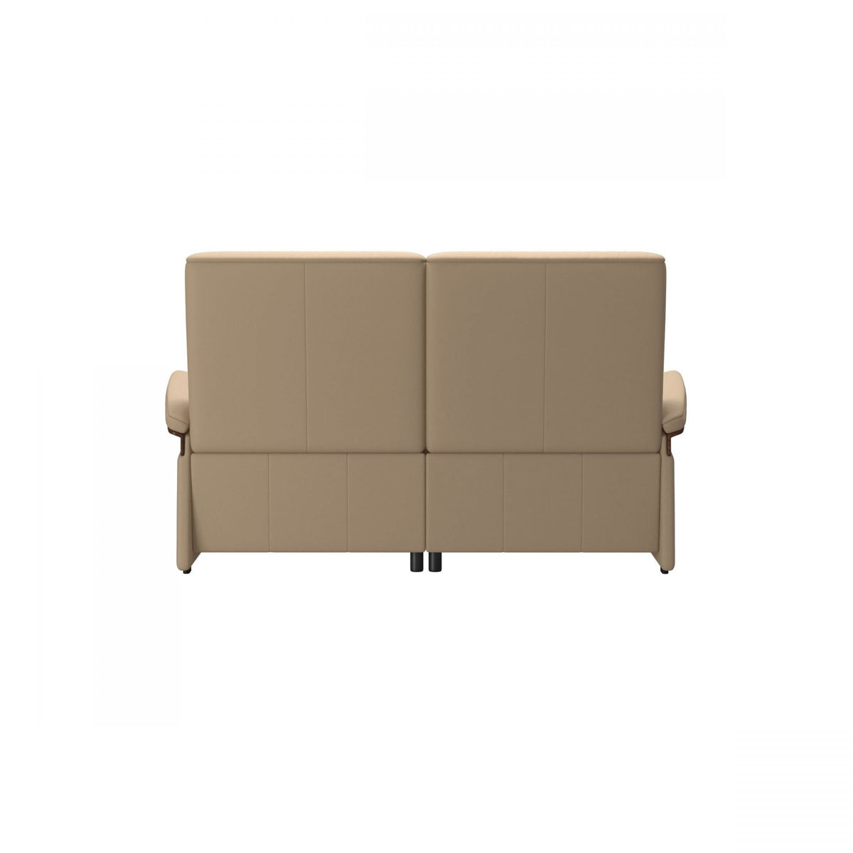 Stressless Mary 2 Seater Sofa Wood Arm - Paloma/Cori Leather