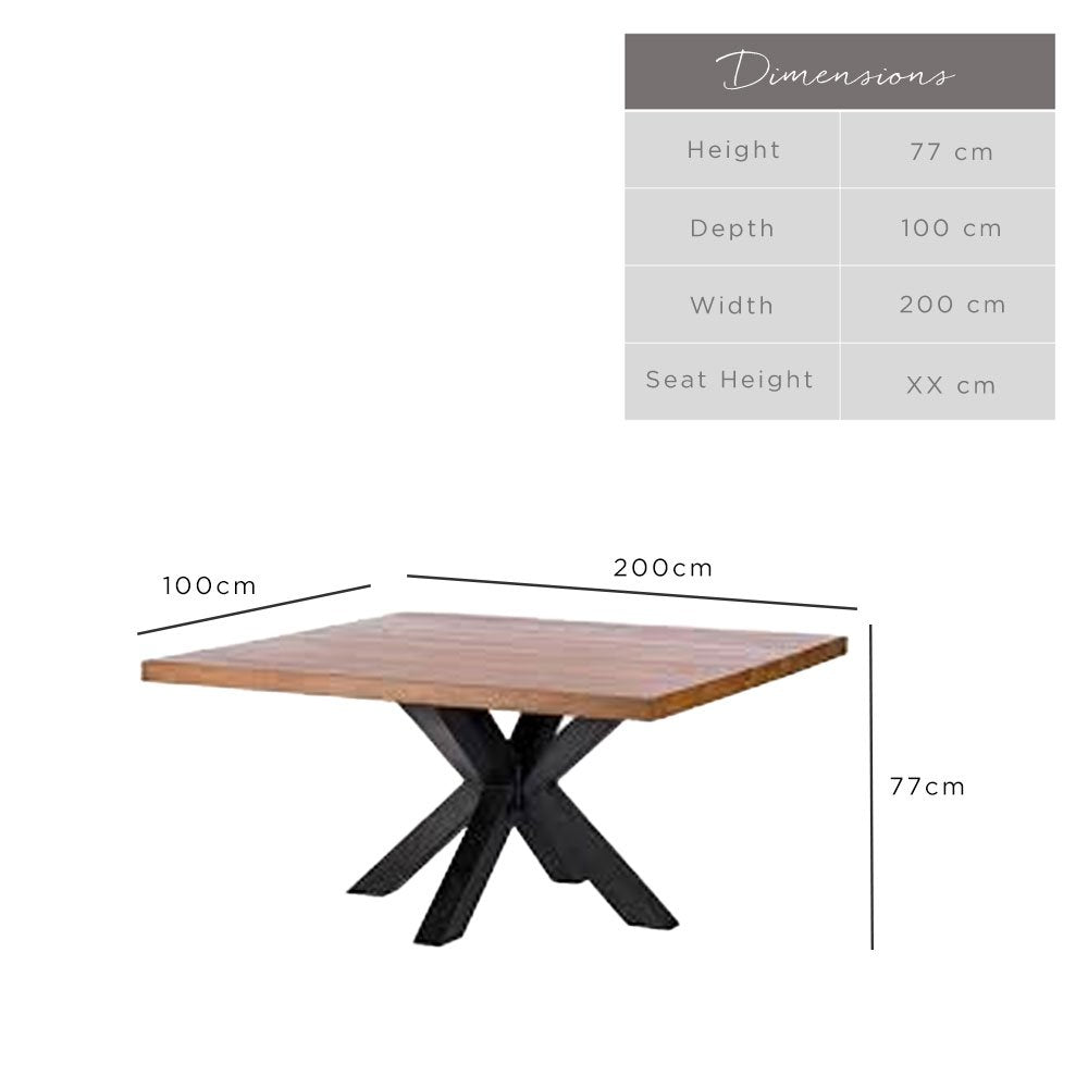 Soho Dining Table 200cm
