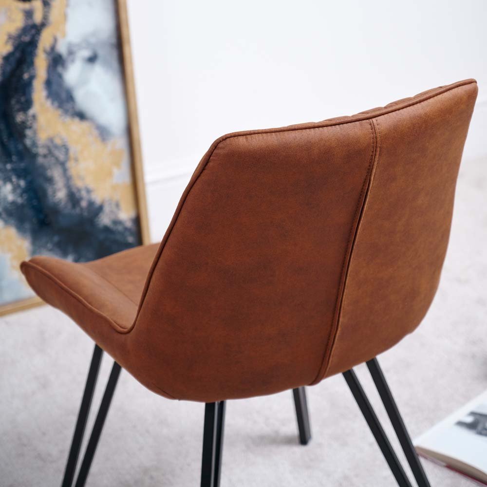 Finnick Tan Dining Chair (Set of 2)