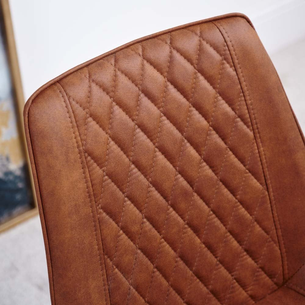 Finnick Tan Dining Chair (Set of 2)