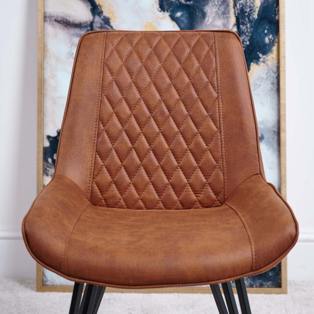 Finnick Tan Dining Chair (Set of 2)
