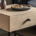 Ashdown 1 Drawer Bedside Natural