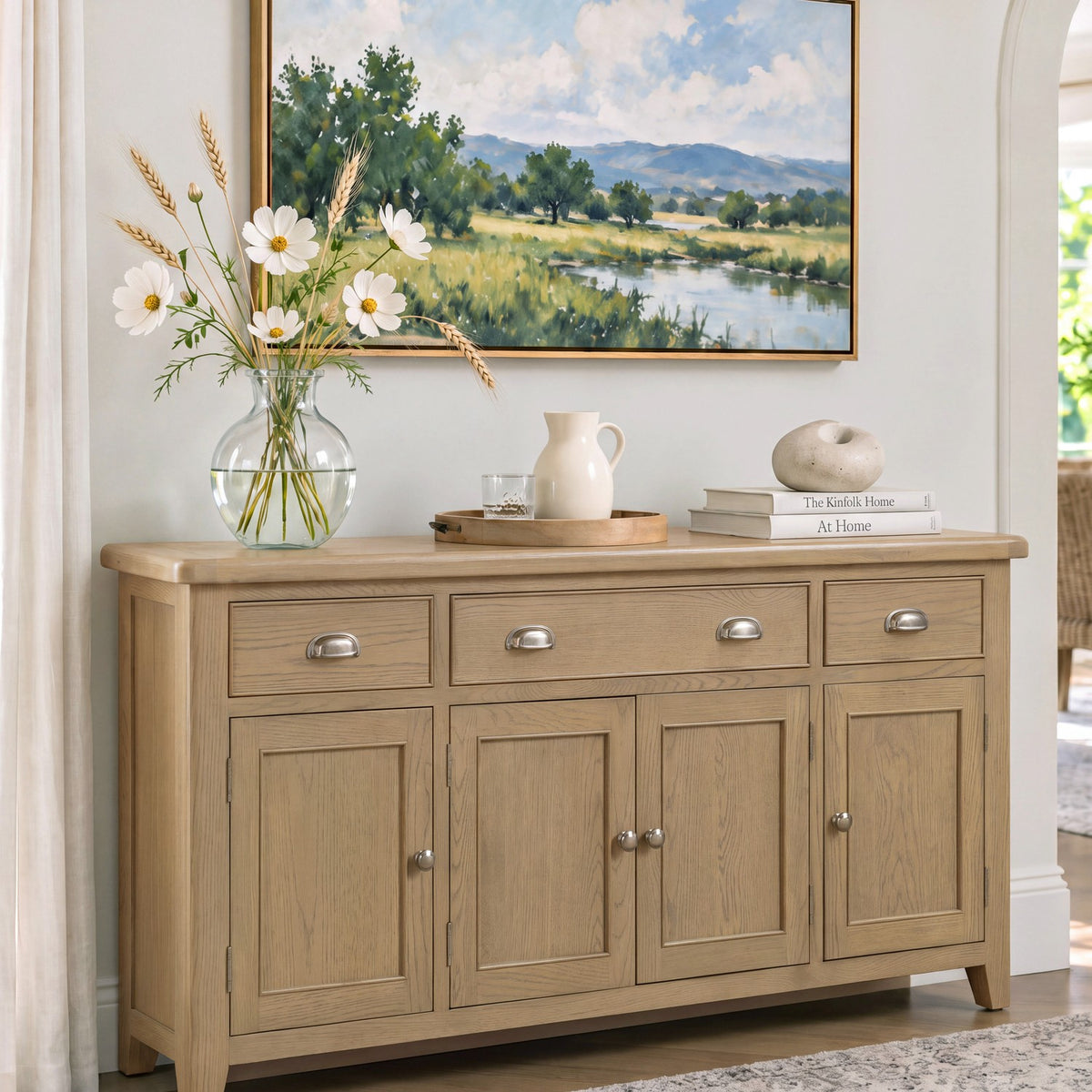 Bridport 4 Door 3 Drawer Sideboard
