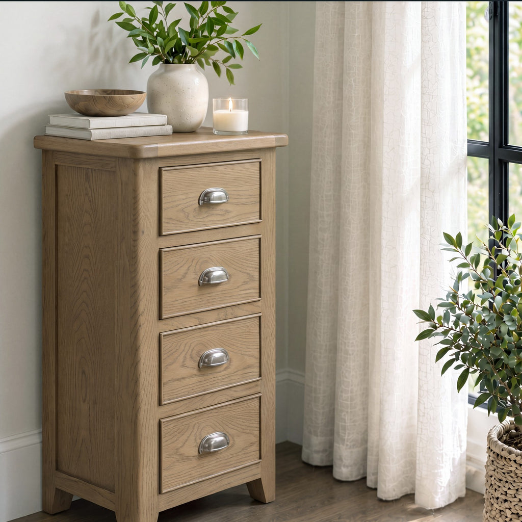 Bridport 4 Drawer Tall Chest