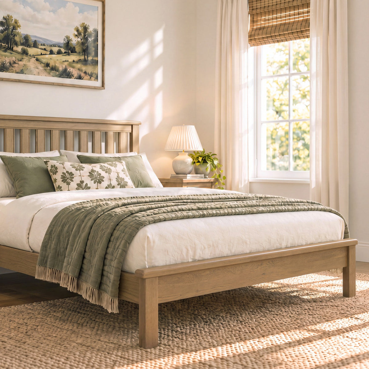 Bridport 4'6 Double Bedstead