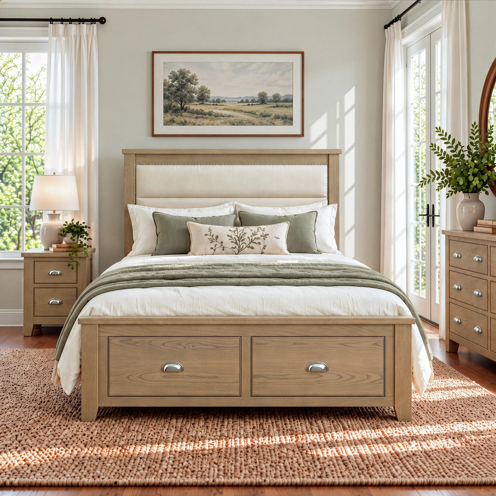 Bridport 5ft King Bed with Drawer Storage