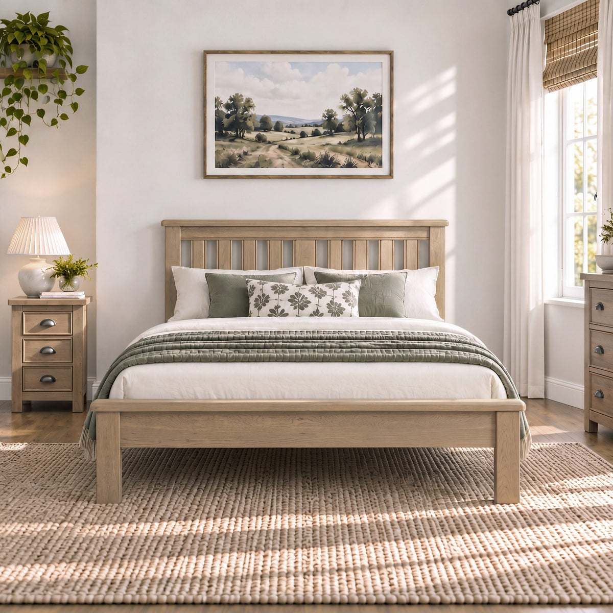 Bridport 4'6 Double Bedstead