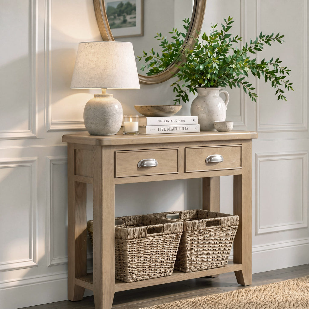 Bridport 2 Drawer Console Table