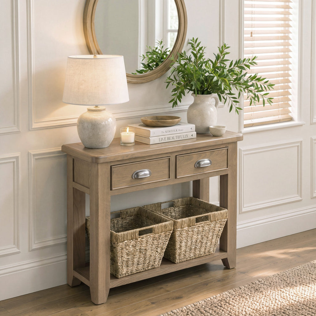 Bridport 2 Drawer Console Table