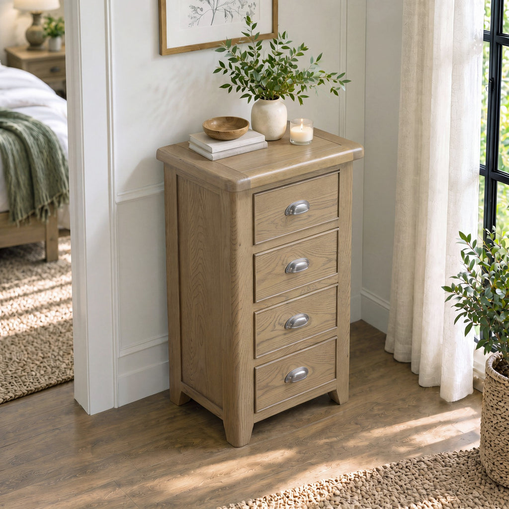 Bridport 4 Drawer Tall Chest