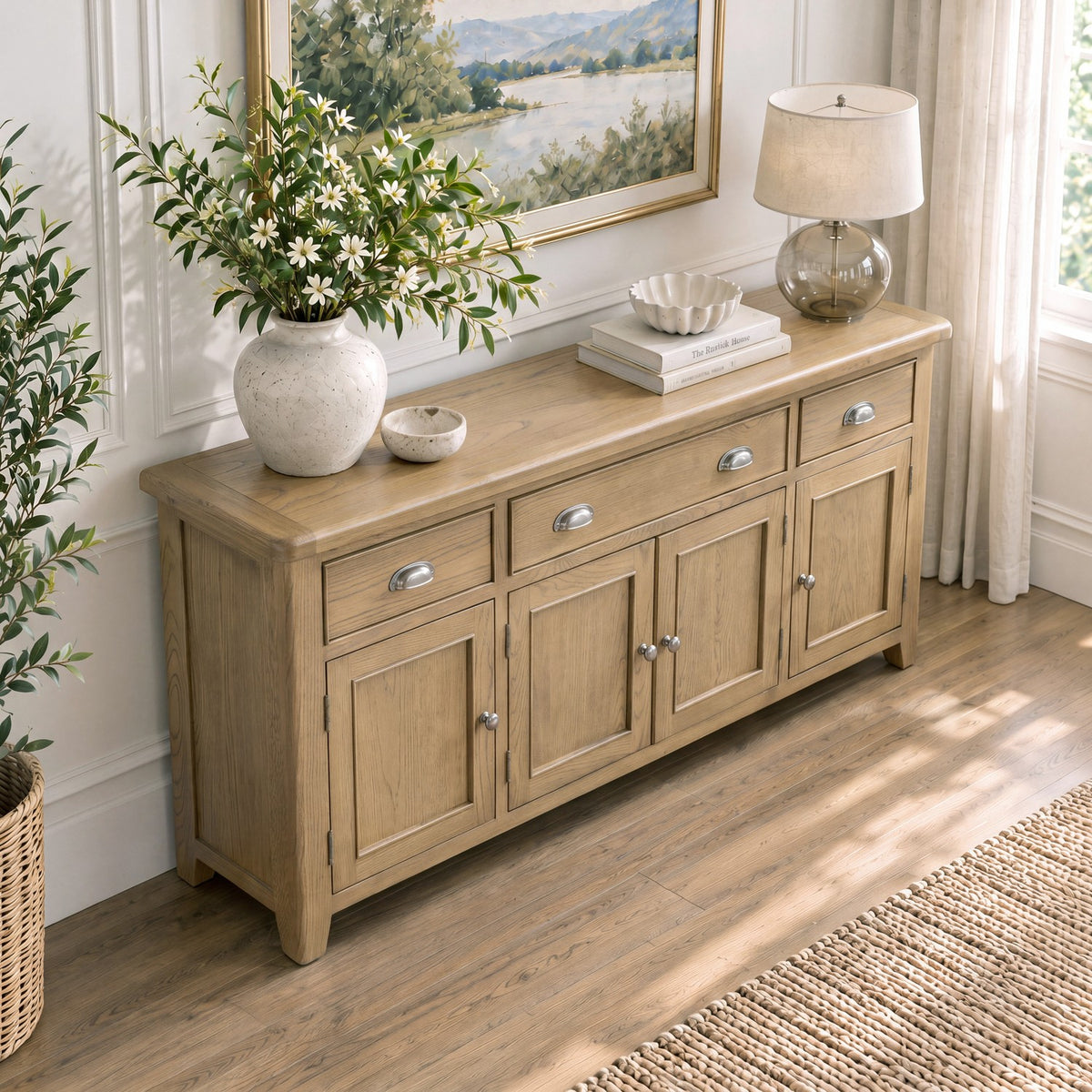 Bridport 4 Door 3 Drawer Sideboard