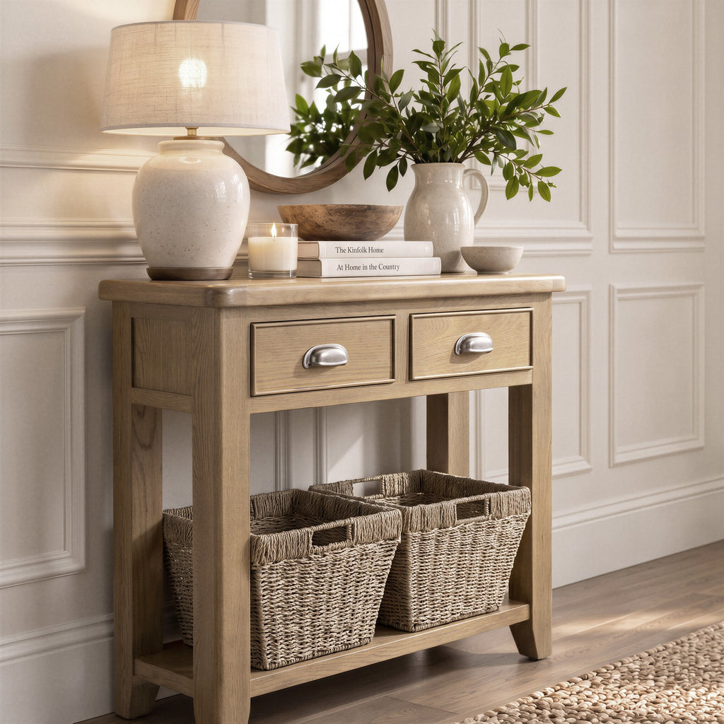 Bridport 2 Drawer Console Table