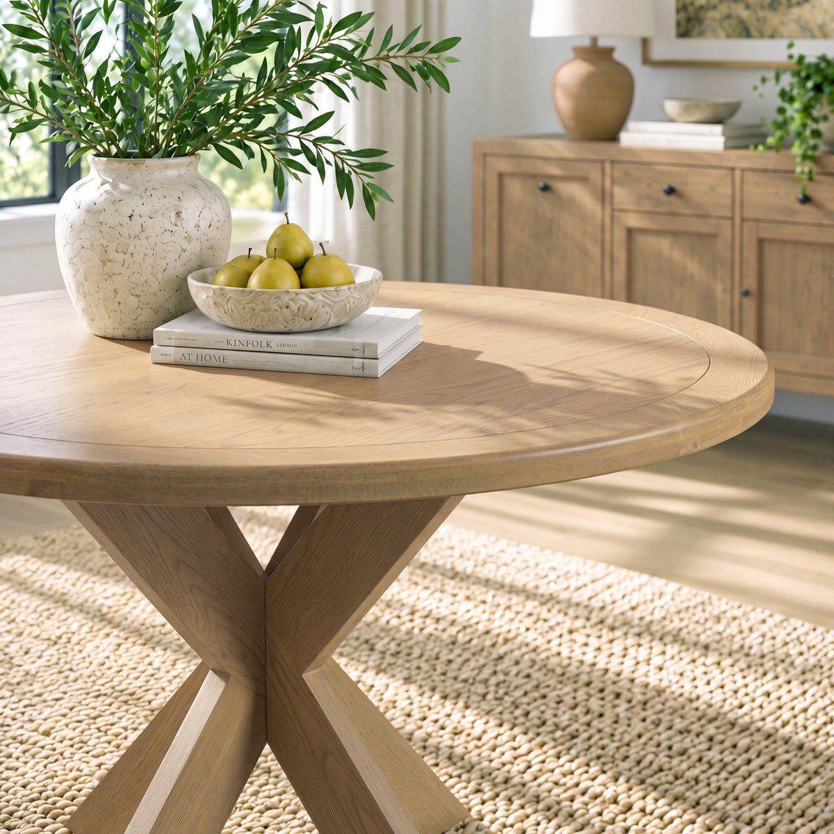 Bridport 1.2m Round Dining Table