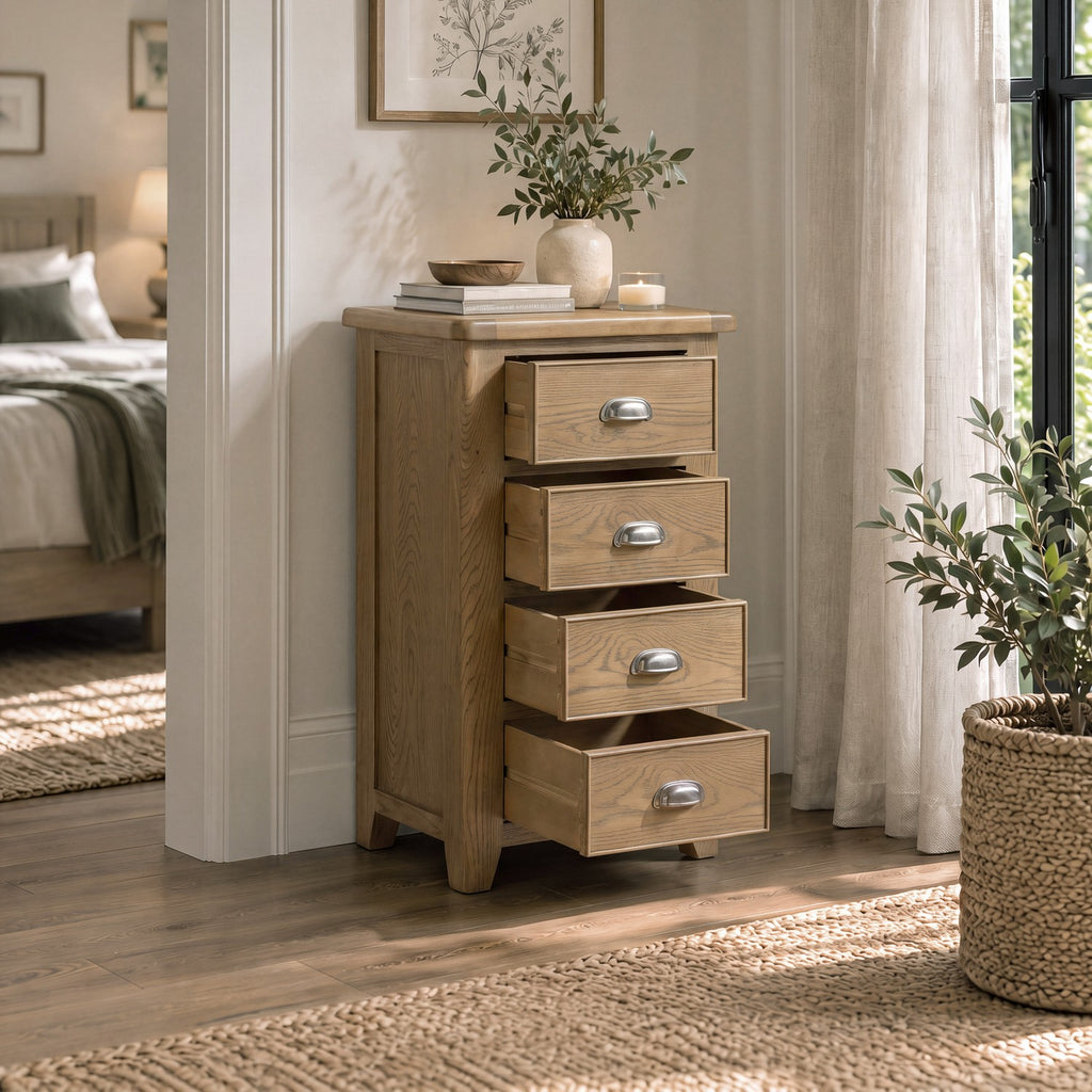 Bridport 4 Drawer Tall Chest