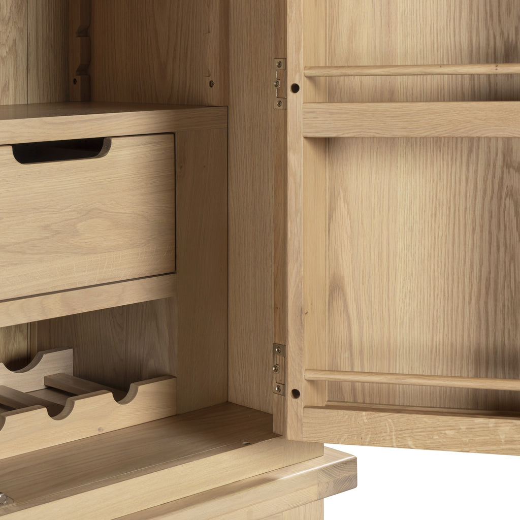 Bibury Double Larder in Natural Oak