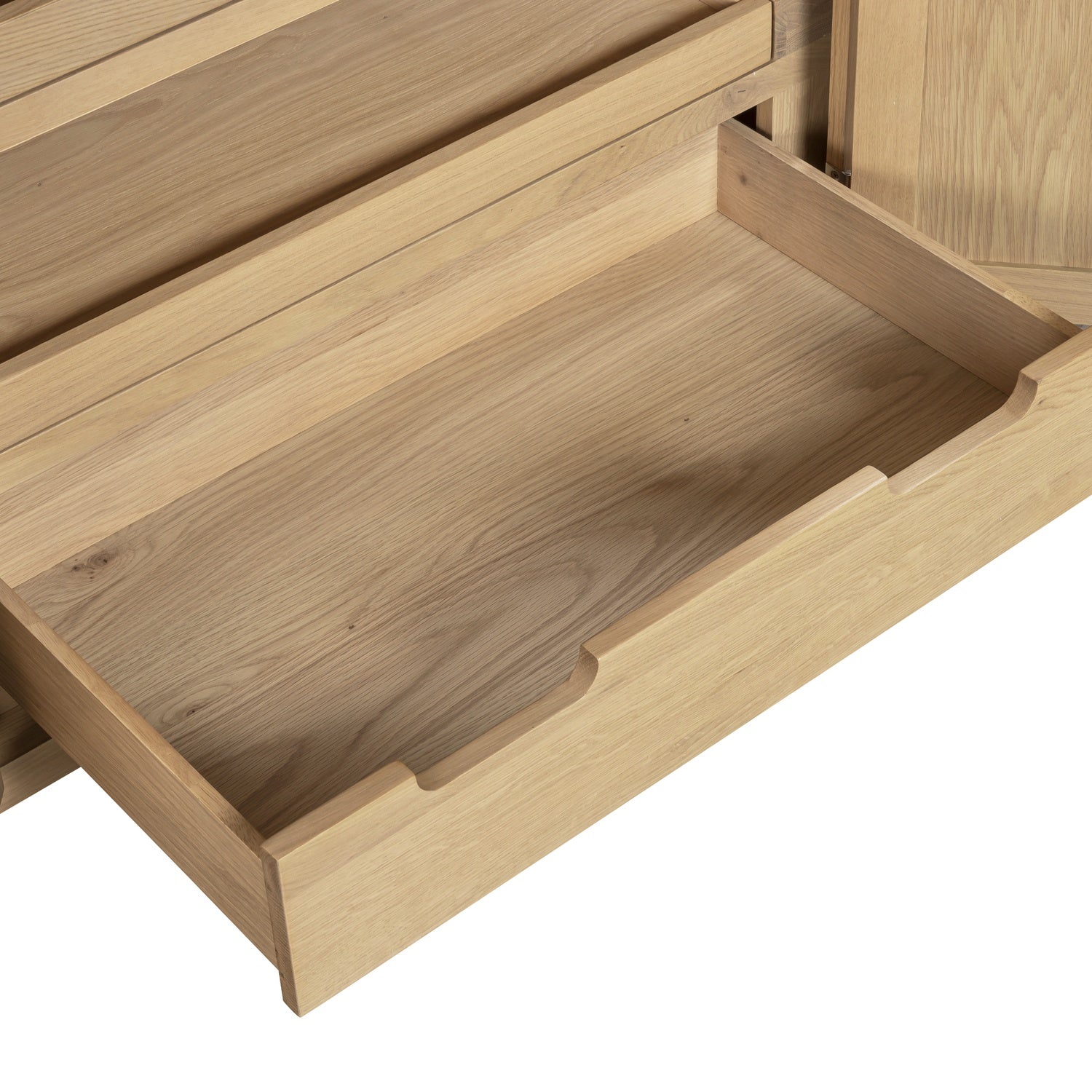 Bibury Double Larder in Natural Oak