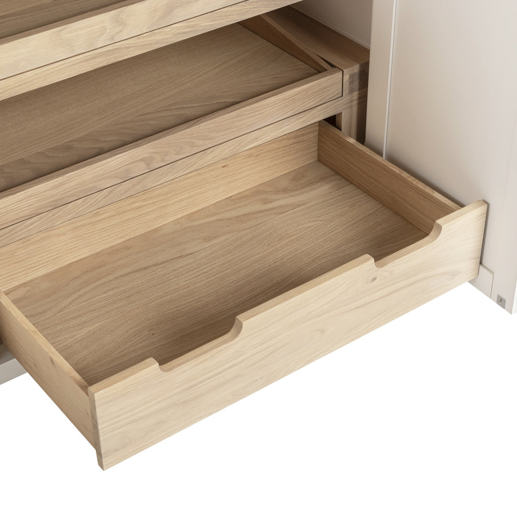 Bibury Double Larder in Painted / Oak