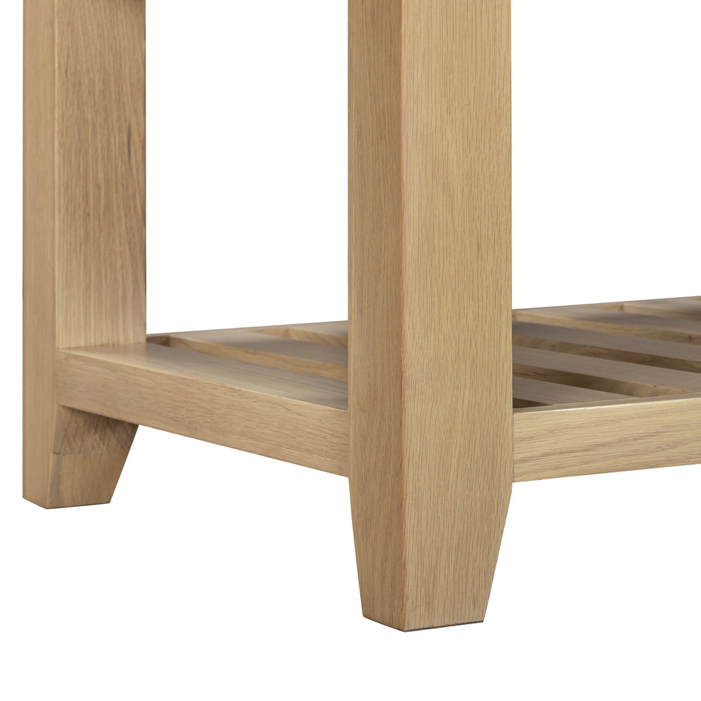 Bibury Large Kitchen Island in Natural Oak