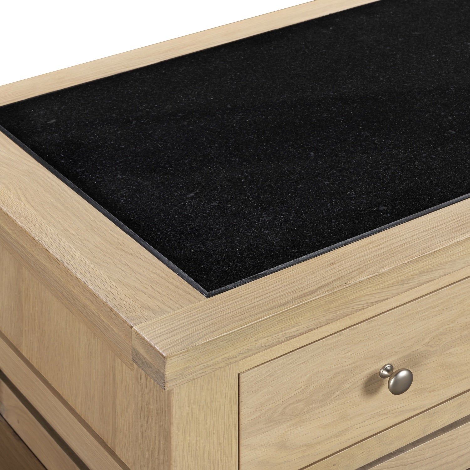 Bibury Large Kitchen Island in Natural Oak