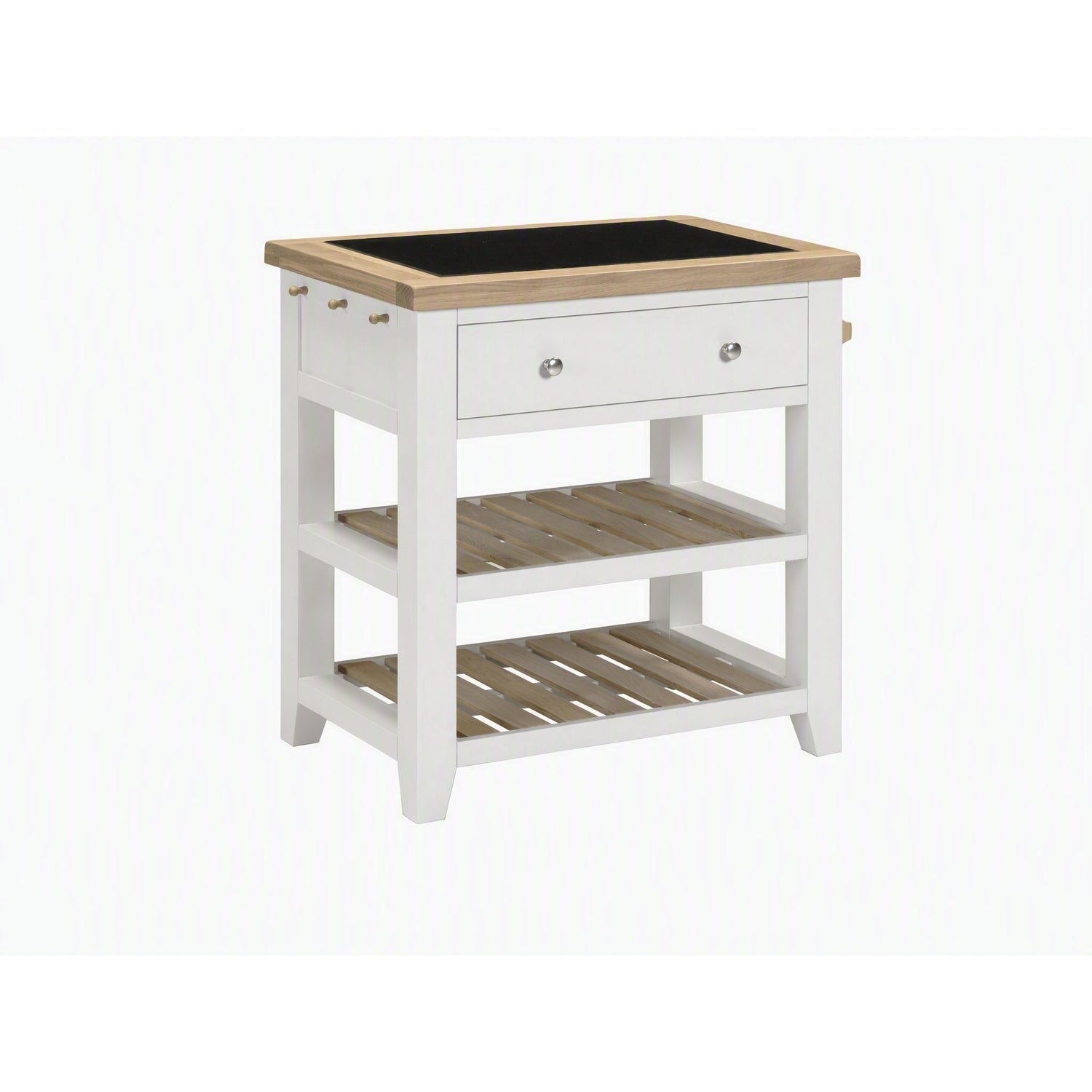 Bibury Small Kitchen Island in Painted / Oak