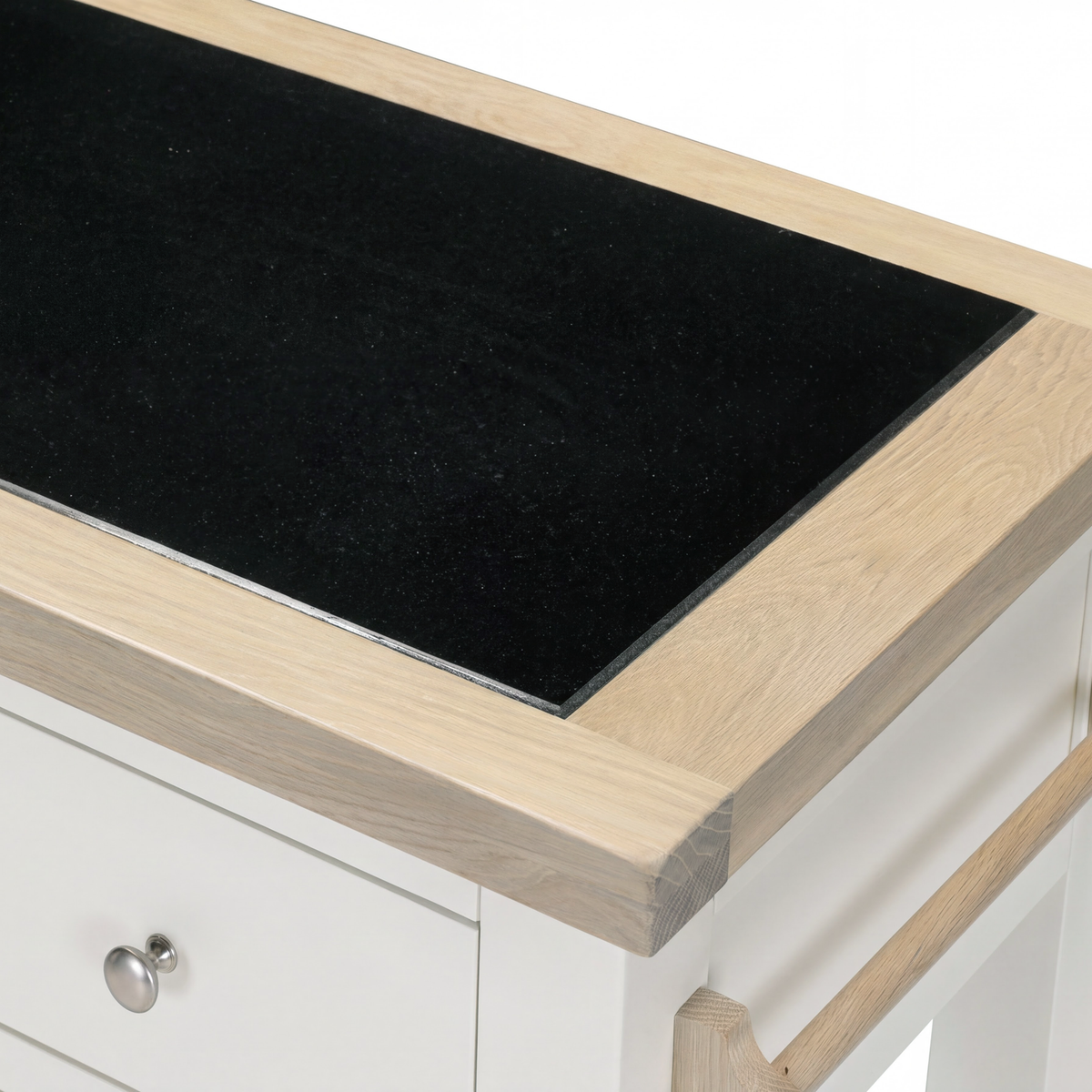 Bibury Small Kitchen Island in Painted / Oak