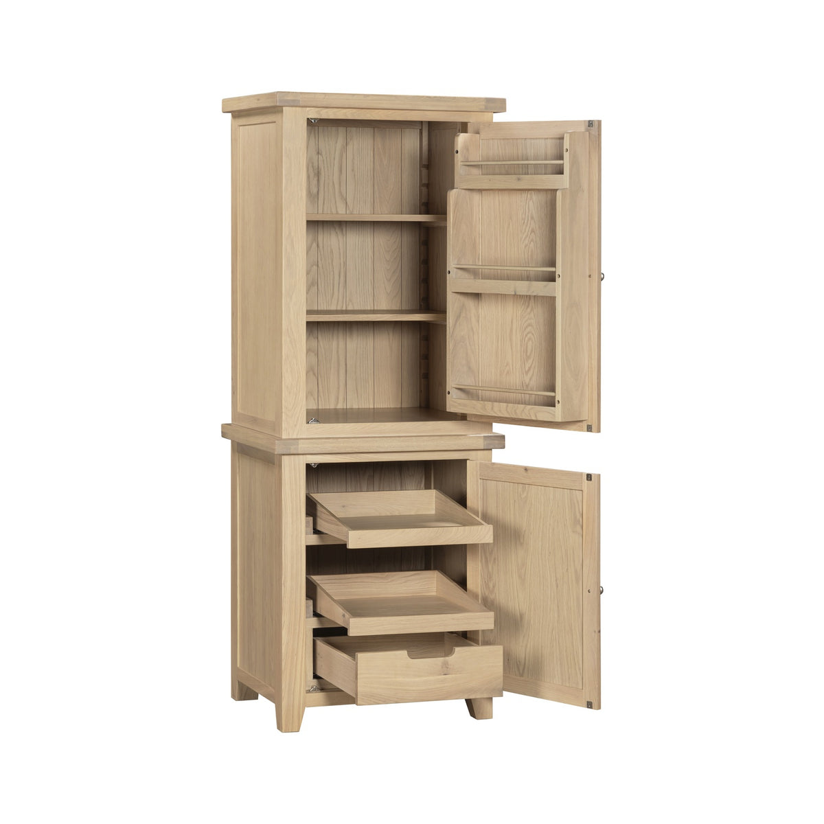 Bibury Single Larder in Natural Oak