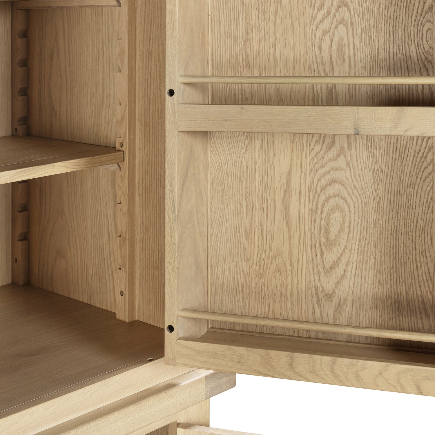 Bibury Single Larder in Natural Oak